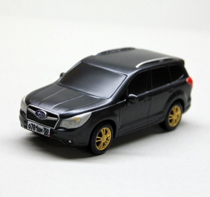 Как делают деревянные модели Subaru Forester