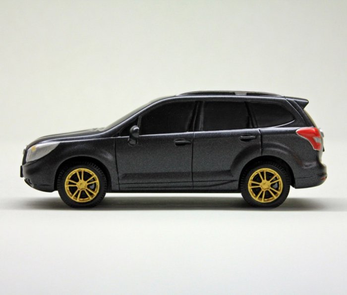 Как делают деревянные модели Subaru Forester