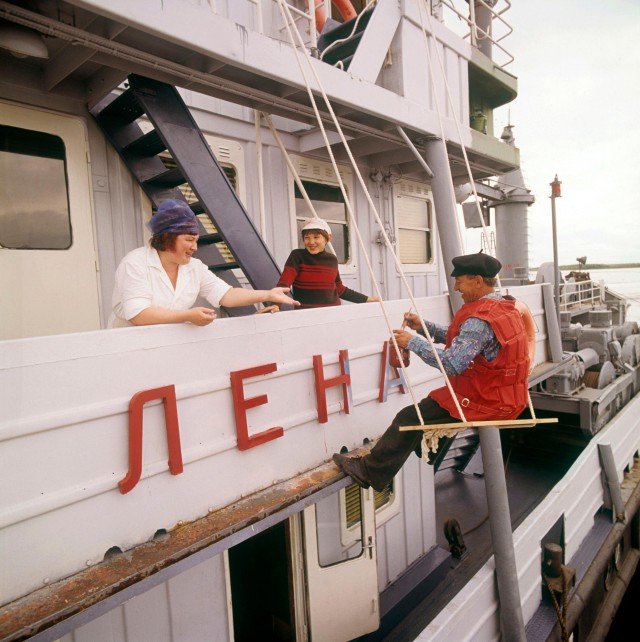 Река Лена в 1970-е годы в объективе Марка Редькина