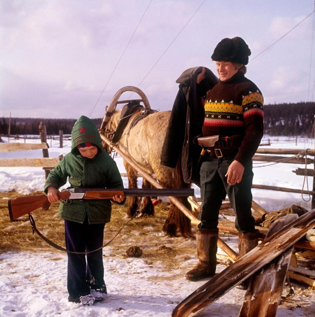Река Лена в 1970-е годы в объективе Марка Редькина