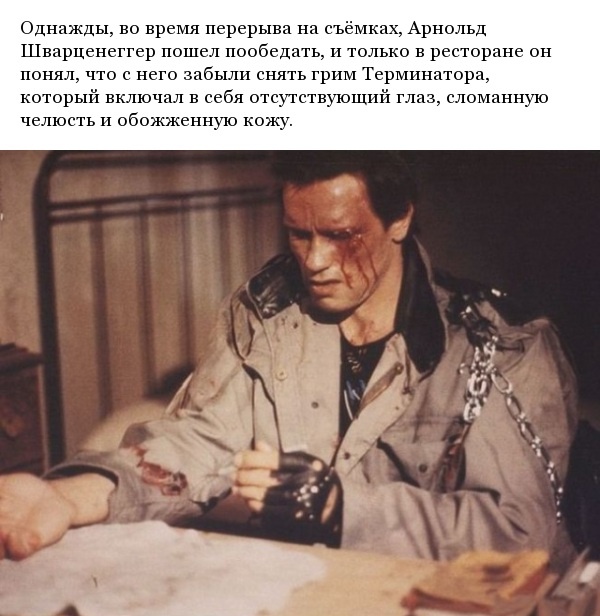 Интересные факты и кадры со съемок фильма "Терминатор"