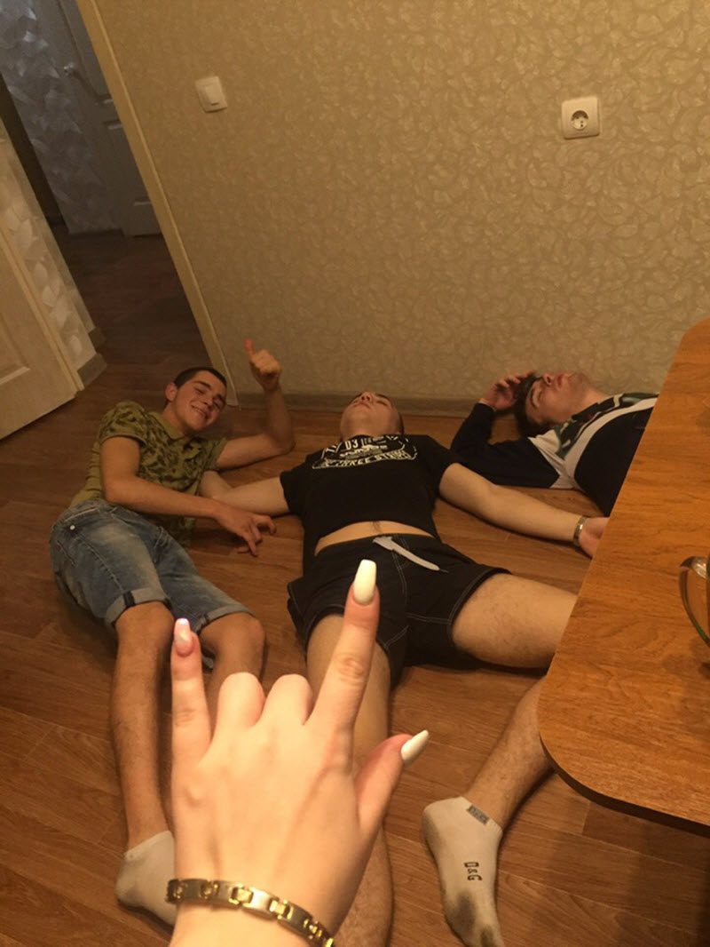 Молодёжные пьянки и вечеринки