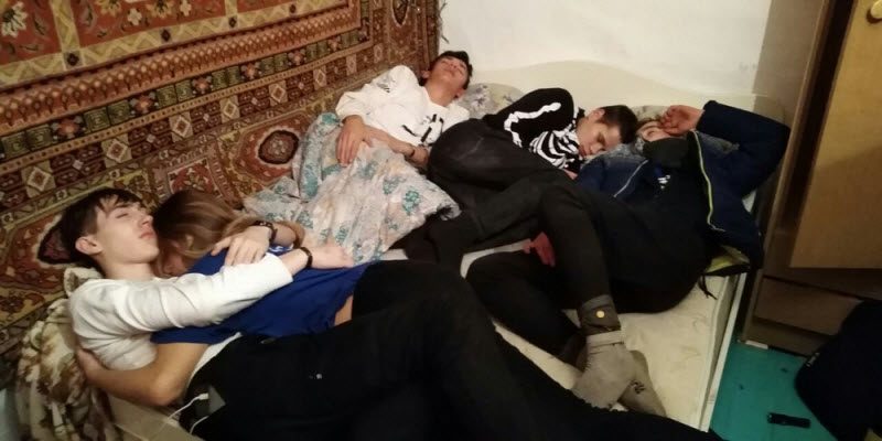 Молодёжные пьянки и вечеринки