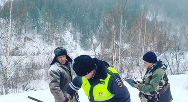 Задержание "опасного преступника" в Башкортостане