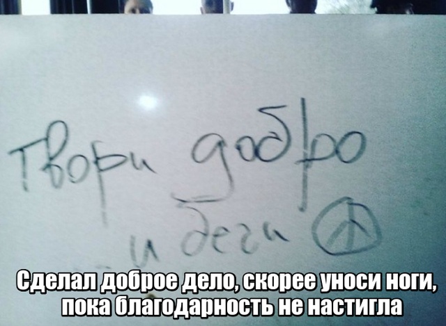 Глубокомысленные заметки "народных философов" на улицах и в общественном транспорте