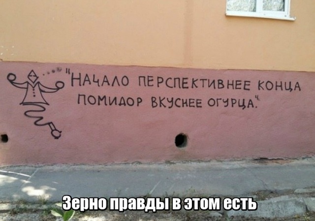 Глубокомысленные заметки "народных философов" на улицах и в общественном транспорте