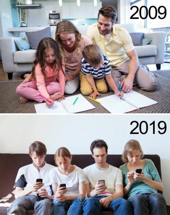 Юмор и картинки на тему "10YearChallenge"