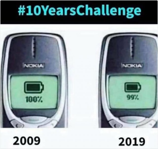 Юмор и картинки на тему "10YearChallenge"