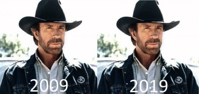 Юмор и картинки на тему "10YearChallenge"