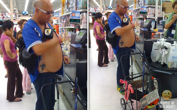 Экстравагантные покупатели Walmart
