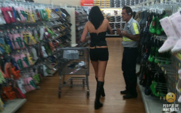 Экстравагантные покупатели Walmart
