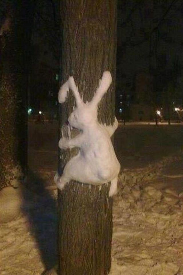 Что ещё можно слепить из снега