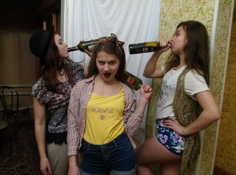 Молодёжные пьянки и вечеринки
