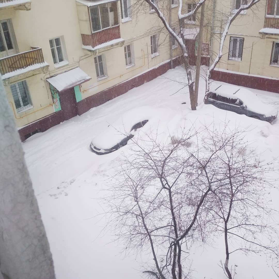 Сильнейший за последние 70 лет снегопад в Москве