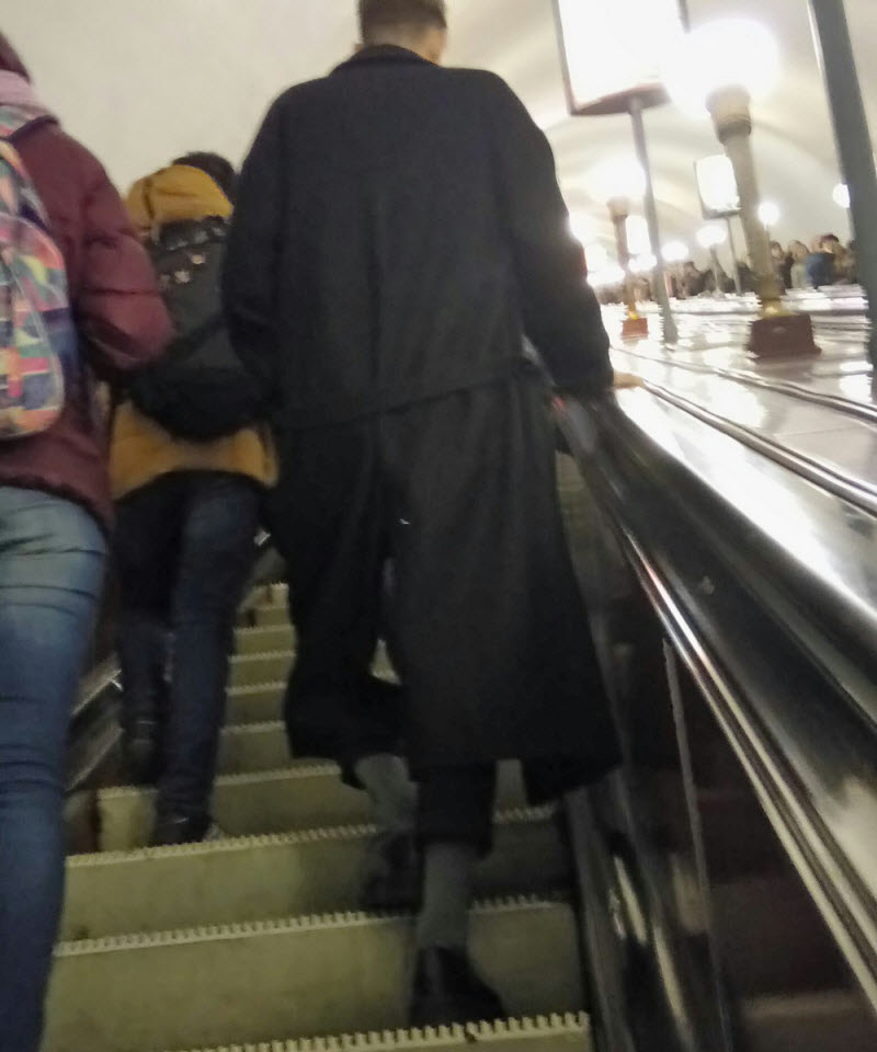 Модники из российского метрополитена