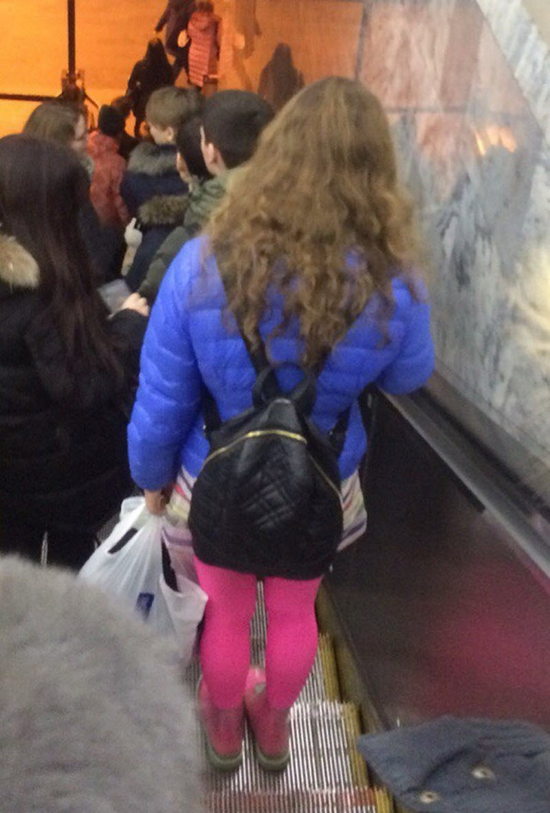 Модники из российского метрополитена