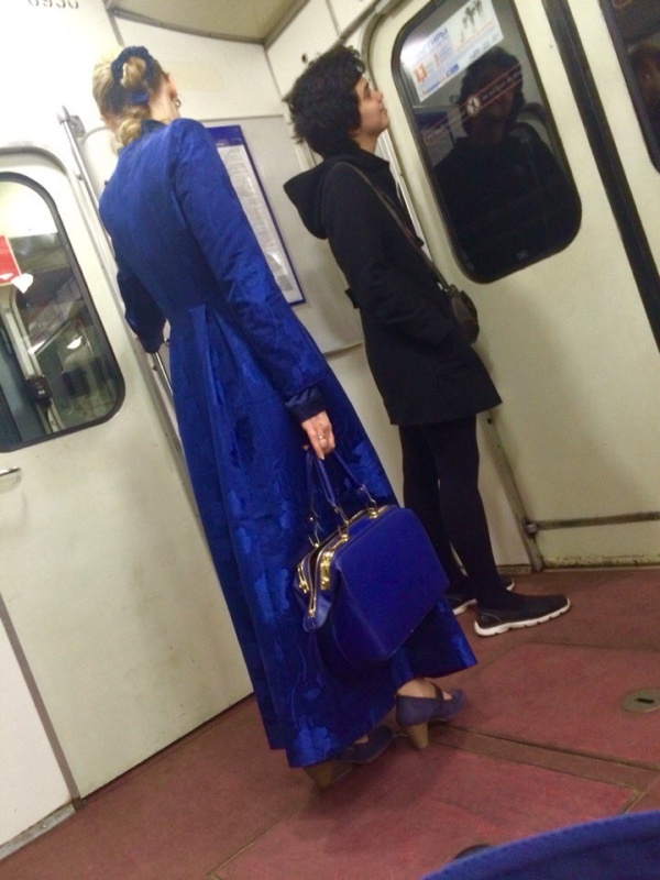 Модники и модницы российского метрополитена