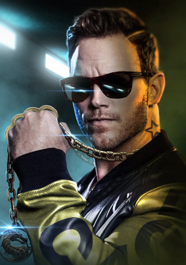 Звёзды кино в виде персонажей из Mortal Kombat от BossLogic