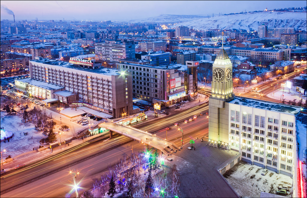 Красноярск с высоты