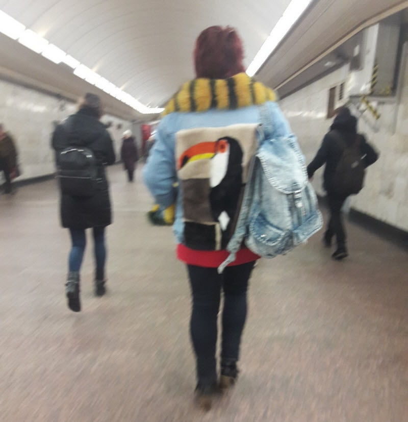 Модники из российского метрополитена