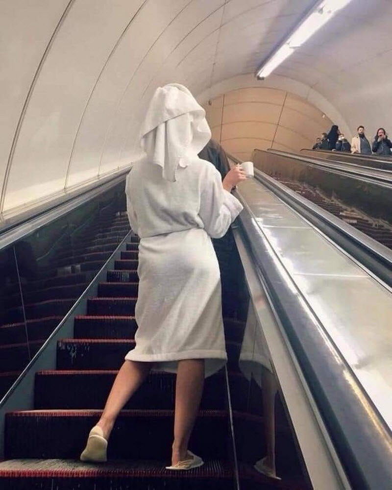 Модники из российского метрополитена