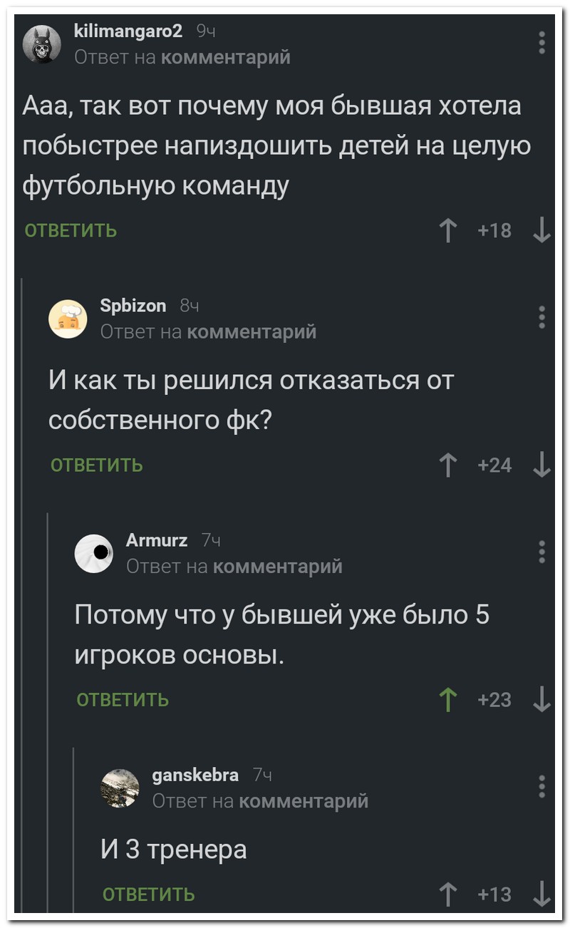 Забавные комментарии из социальных сетей