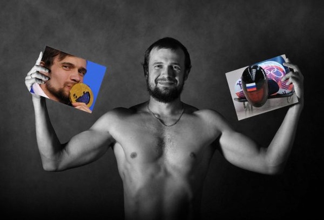 Смелая фотосессия в честь пятилетия открытия XXII зимних Олимпийских игр в Сочи