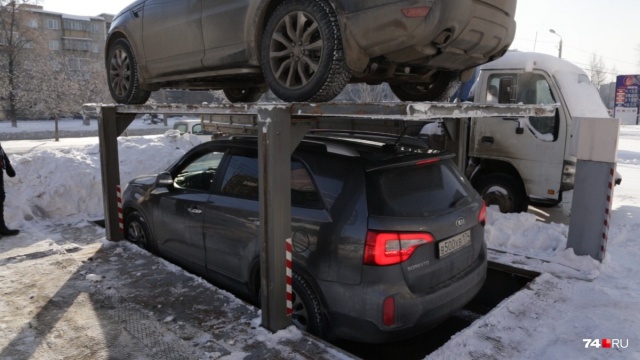 Как работает персональная двухуровневая парковка с автомобильным лифтом в Челябинске Как работает персональная двухуровневая парковка с автомобильным лифтом в Челябинске