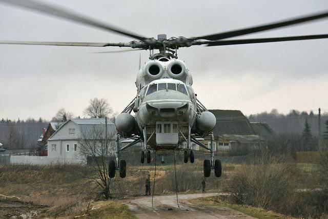 Ми-10 – военный летающий кран