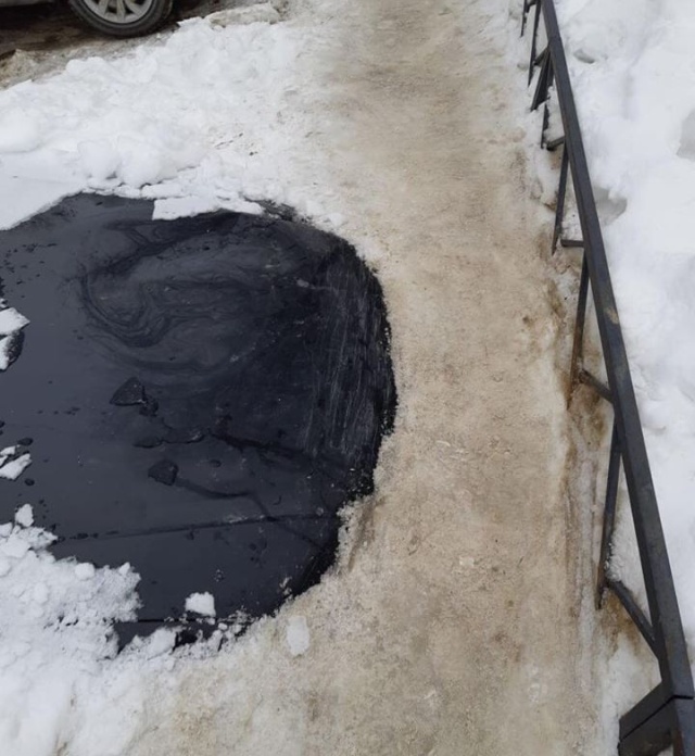 Как в Саратове снег убирали