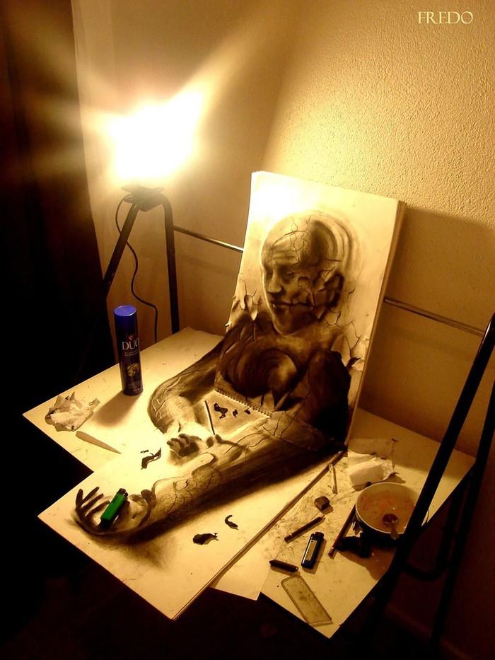 Самые впечатляющие карандашные 3D-рисунки от художников со всего света