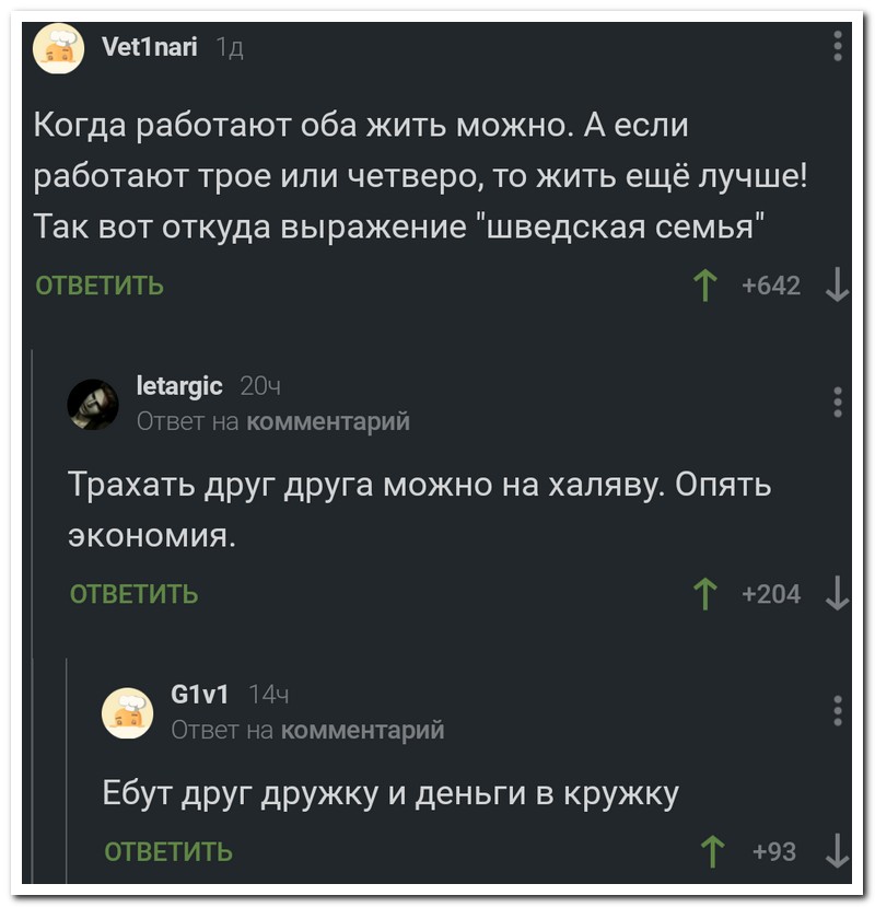 Забавные комментарии из социальных сетей