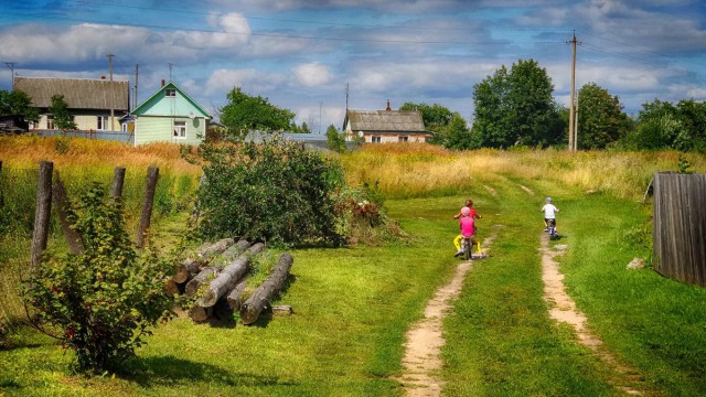 Теплые воспоминания о каникулах в деревне