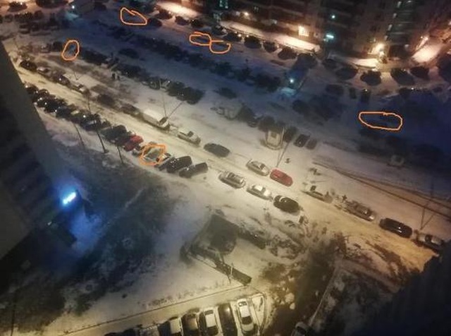 Решение проблемы с парковкой во дворе