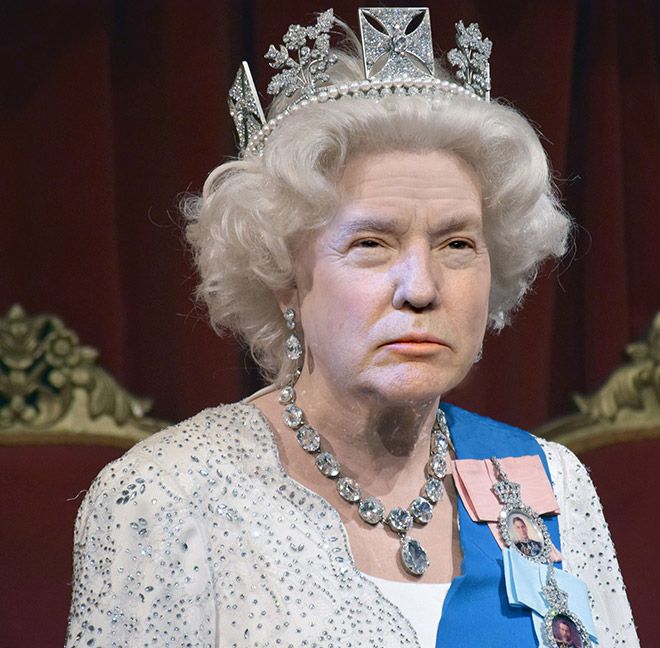Если бы Трамп стал королевой Великобритании