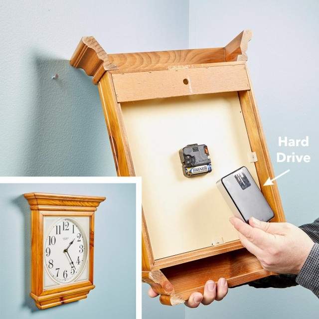 Где в частном доме можно сделать тайник