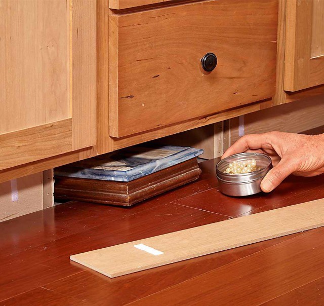 Где в частном доме можно сделать тайник