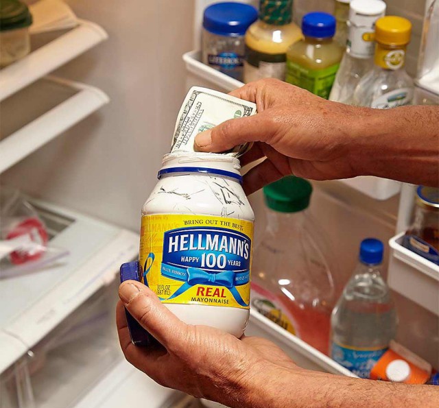 Где в частном доме можно сделать тайник