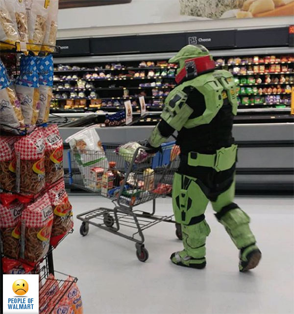 Экстравагантные покупатели Walmart
