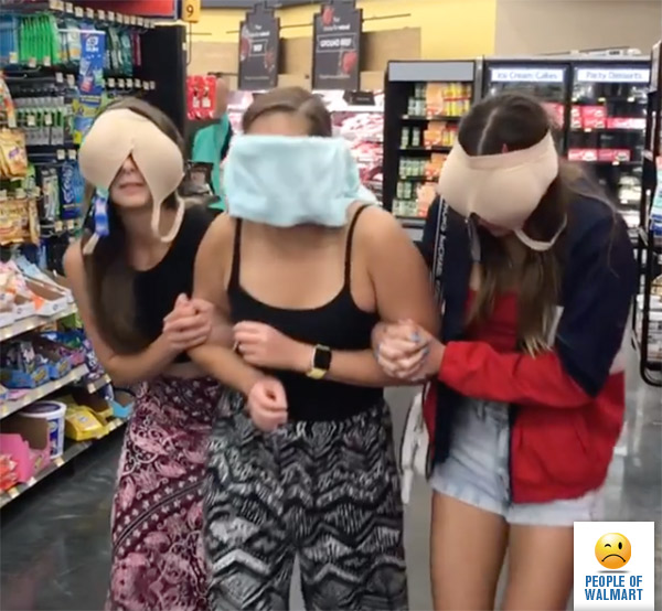 Экстравагантные покупатели Walmart