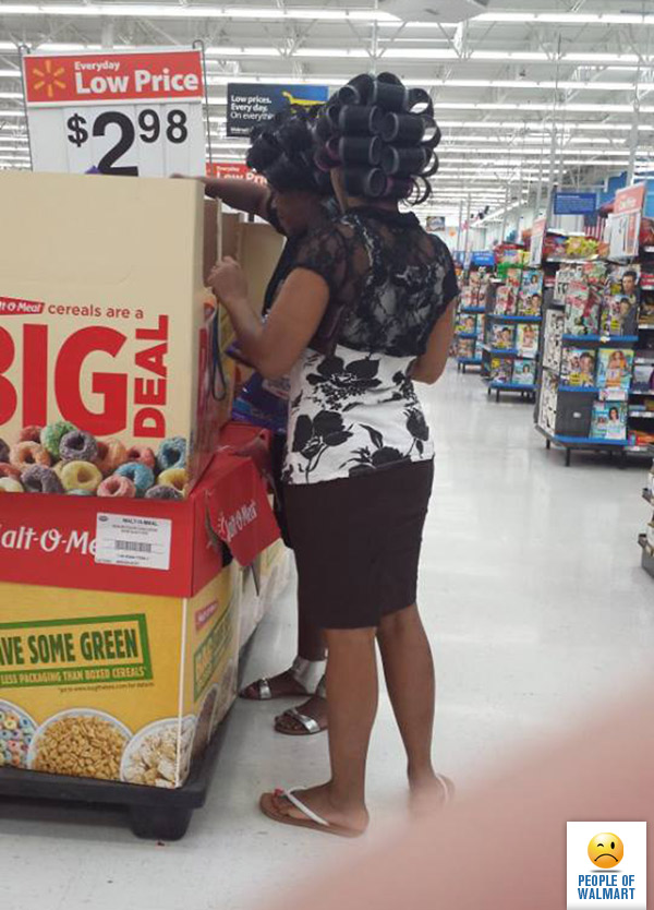 Экстравагантные покупатели Walmart