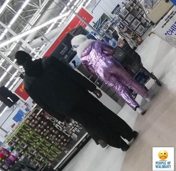 Экстравагантные покупатели Walmart