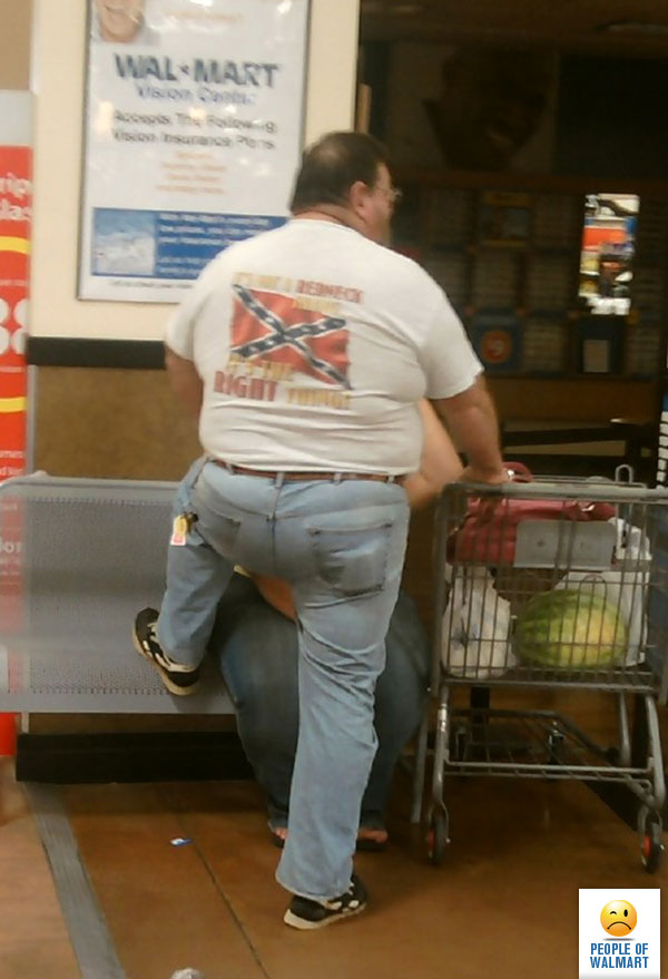 Экстравагантные покупатели Walmart