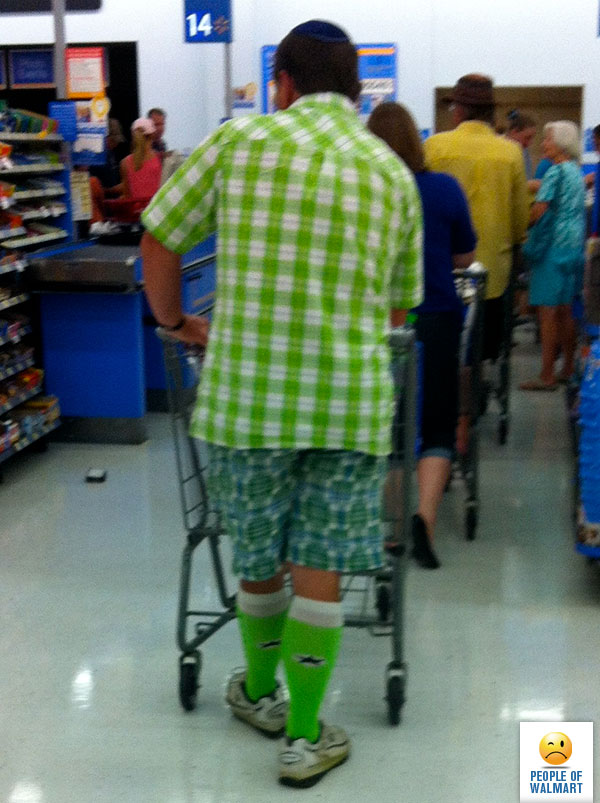 Экстравагантные покупатели Walmart