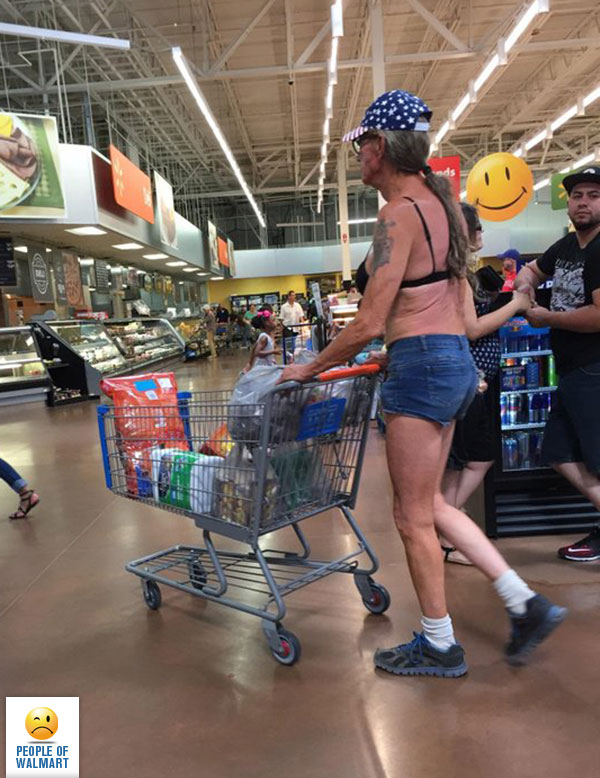 Экстравагантные покупатели Walmart
