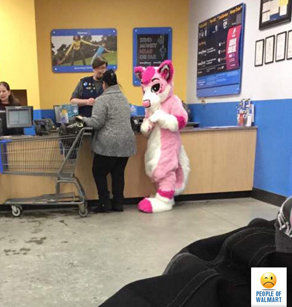 Экстравагантные покупатели Walmart
