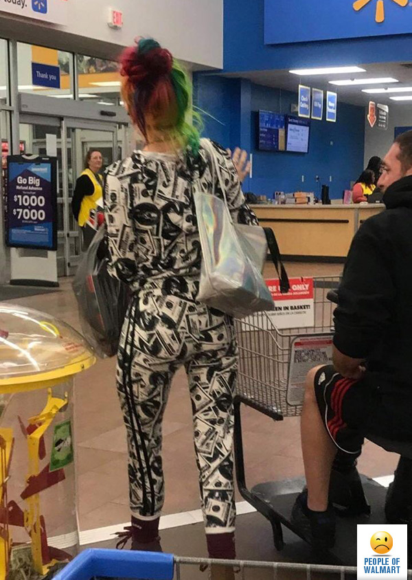 Экстравагантные покупатели Walmart