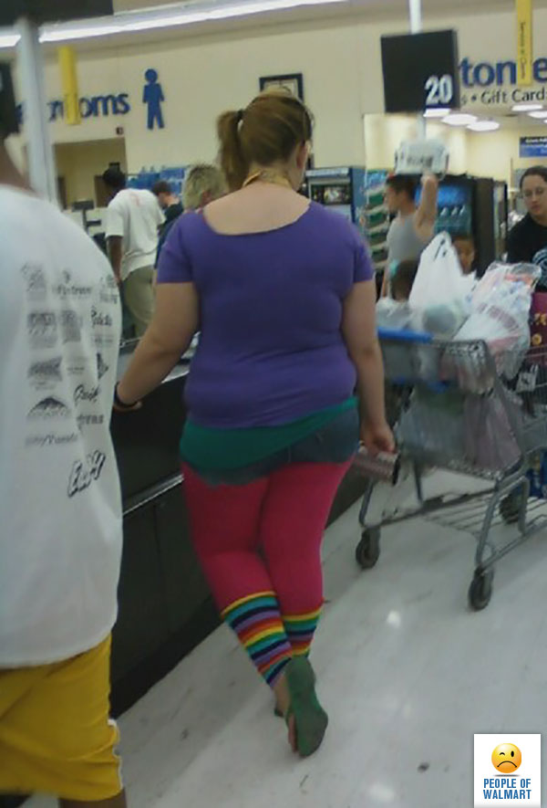 Экстравагантные покупатели Walmart