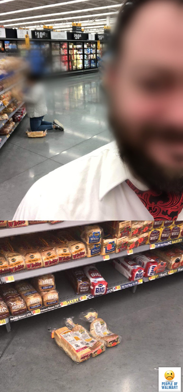 Экстравагантные покупатели Walmart