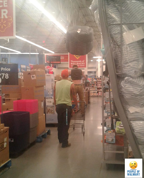 Экстравагантные покупатели Walmart